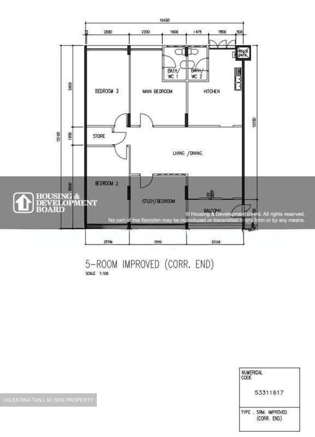 Blk 851 Khatib Evergreen I (Yishun), HDB 5 Rooms #636842971